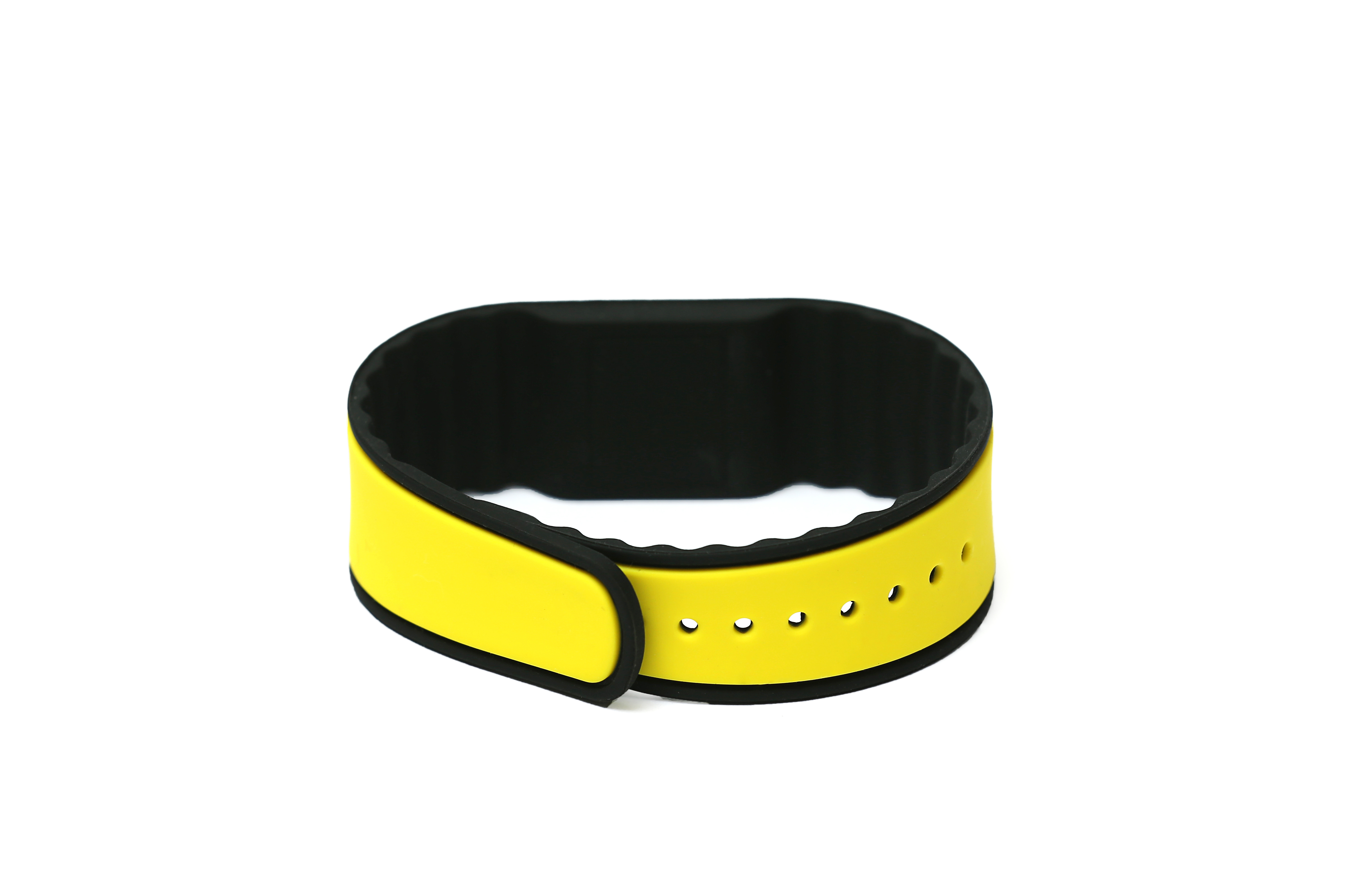 Custom RFID Silicone Wristband - Dual Color (EB-DSN002)